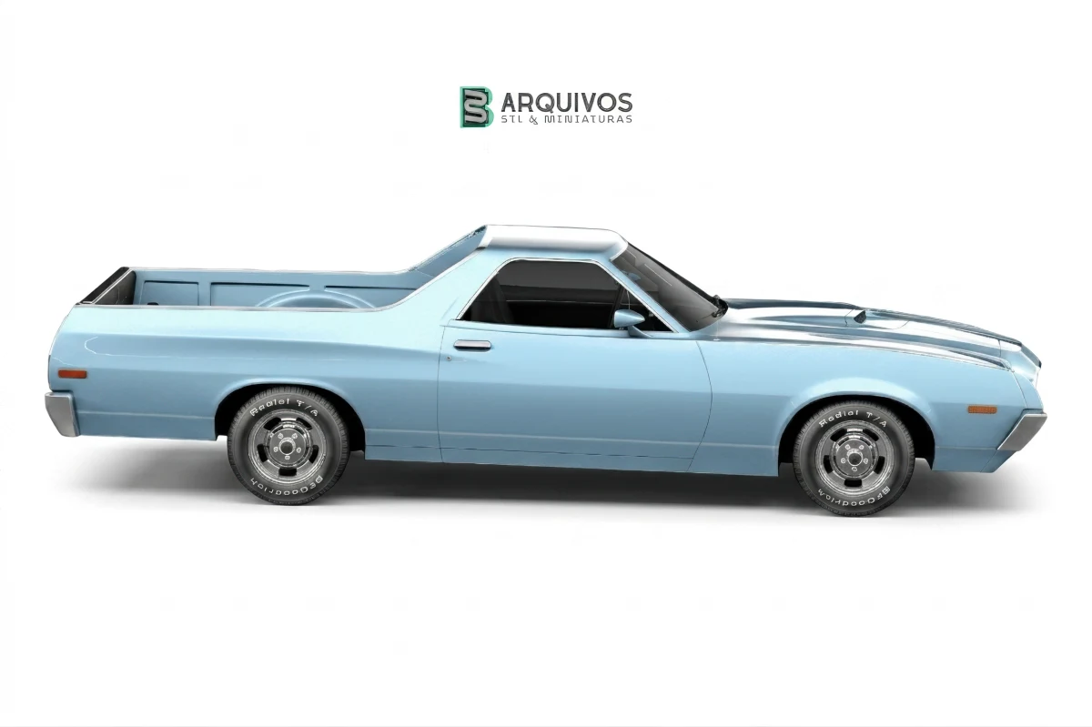 Modelo 3D STL - Ford Ranchero 1972 — foto 4